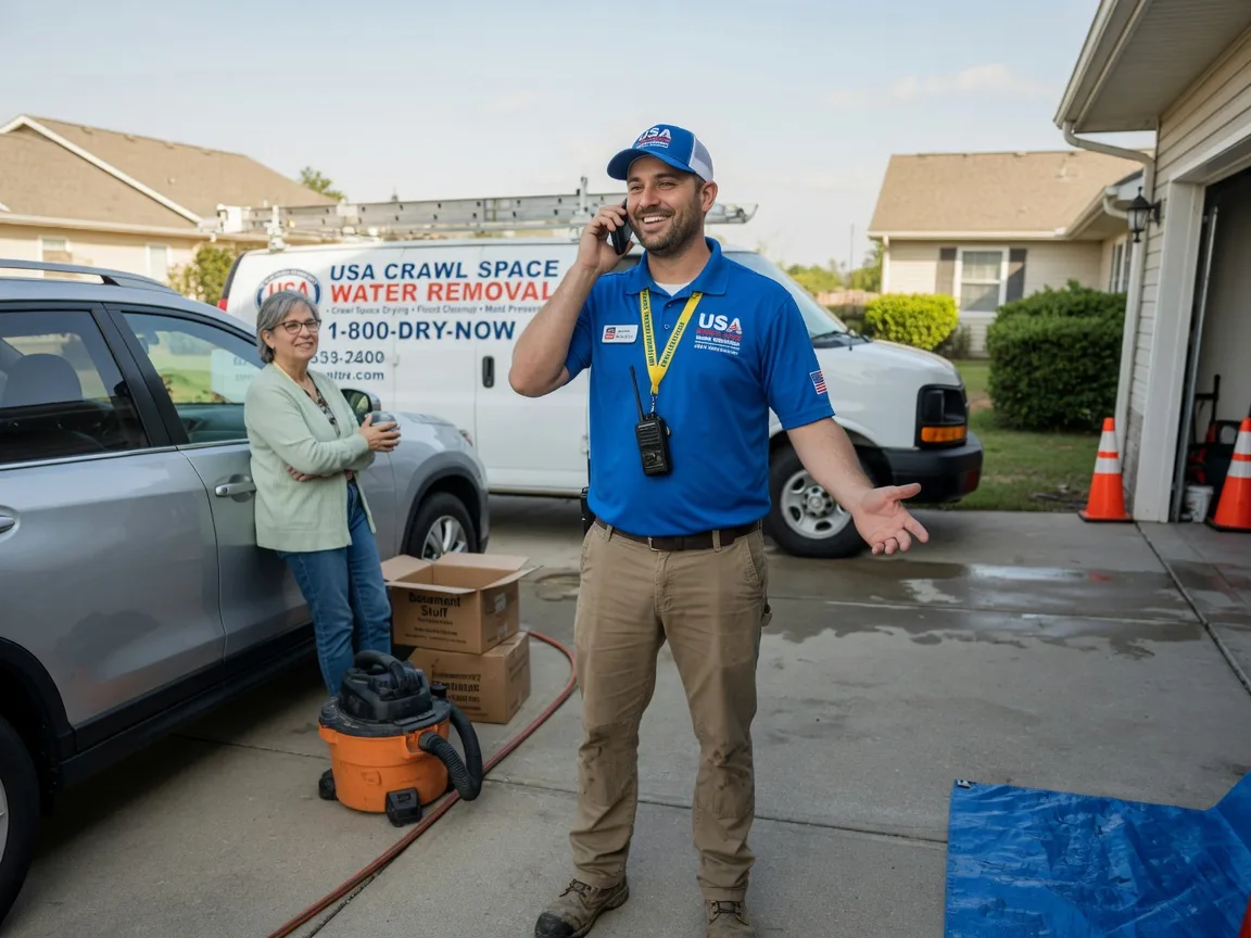 Crawl Space Water Removal Shelby, NC FAQs